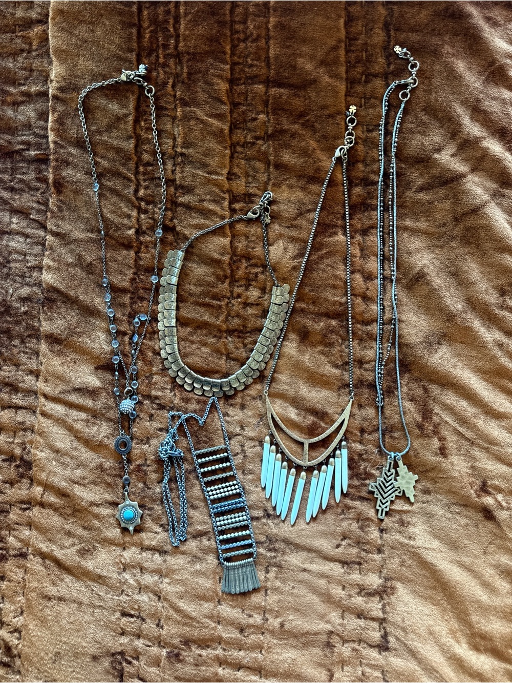 Lucky Brand Necklace Lot of 5